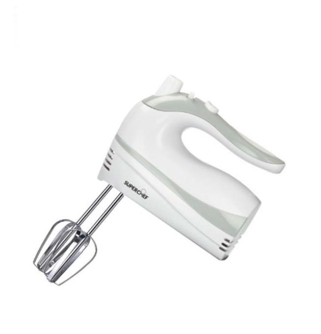 SuperChef Hand Mixer 500w 5 Speed With Turbo – Be Smart