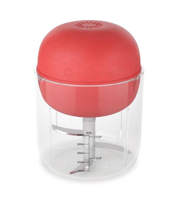 Nutricook Choppi 500ML Red, CH600R-ME
