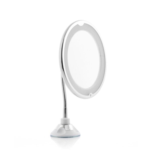 InnovaGoods Led Magnifying Mirror With Flexible Arm And Suction Pad Mizoom, V0101221