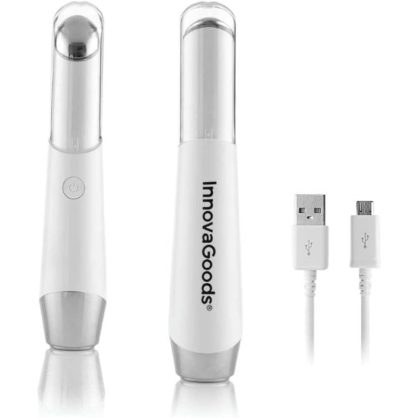 InnovaGoods Anti-Ageing Eye Massager With Phototherapy, Thermotherapy And Vibration Therey, V0103319