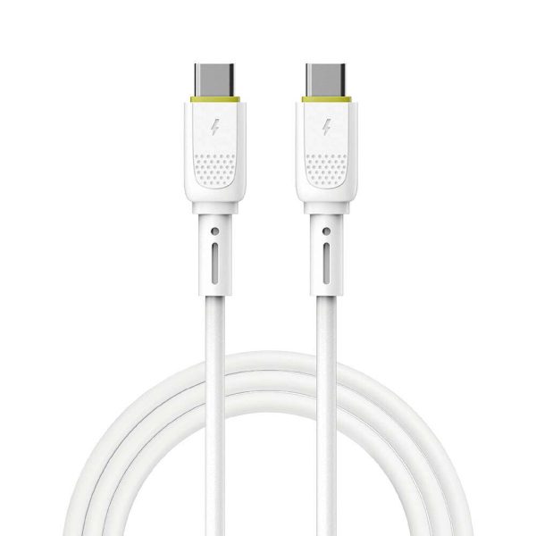 WIWU Speed 60W PD Fast Charging Cable (White) C-C, WI-C034CC