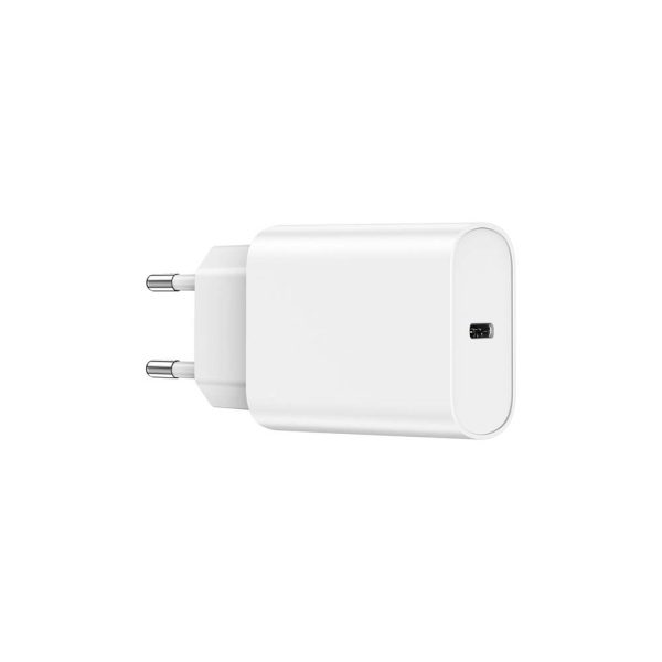 WIWU Quick Series 20W PD Fast Charging Adapter EU (White), WI-U001WH