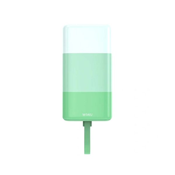 WIWU Colorful Serie Power Bank 10000mAh (Green), WI-P015GR