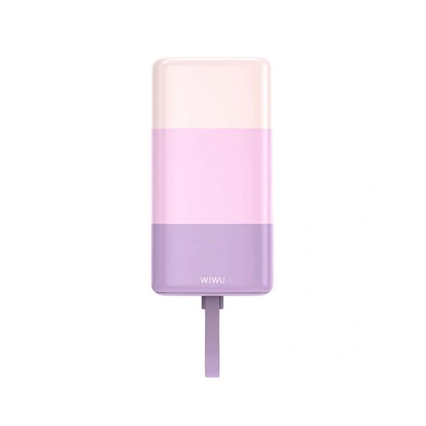 WIWU Colorful Serie Power Bank 10000mAh (Purple), WI-P015PR