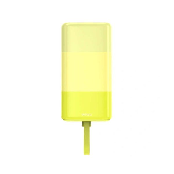 WIWU Colorful Serie Power Bank 10000mAh (Yellow), WI-P015YL