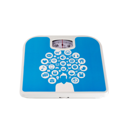 Zilan Mechanical Bathroom Scale 130KG Metal Body, ZLN1693