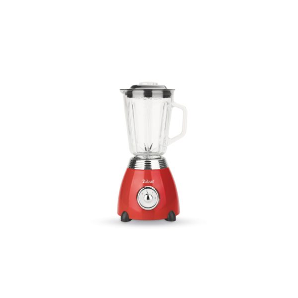 Zilan Retro Blender 1.5L, 500W, 2 Speeds, Red, ZLN7057