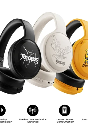 Transformers Bumblebee Kids Wired Headphones – Over-Ear 3.5mm